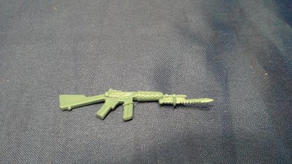 Picture of 1985 accessory pack light blue crimson guard rifle