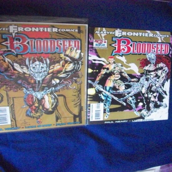 Picture of Blood seed 1 and 2 set comics