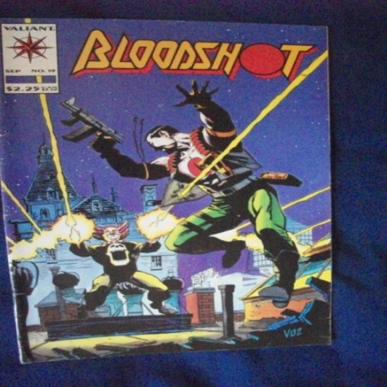 Picture of blood shot #19 comic