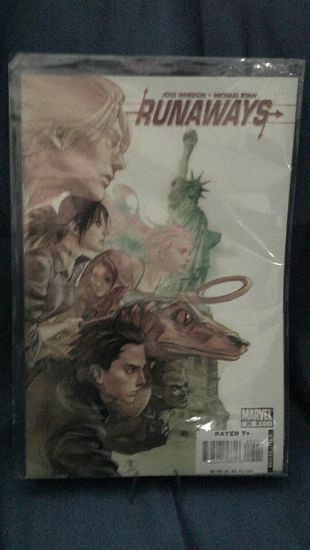 Picture of marvel runaways comic