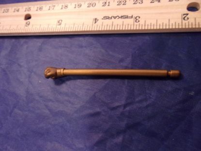 Picture of gold missile