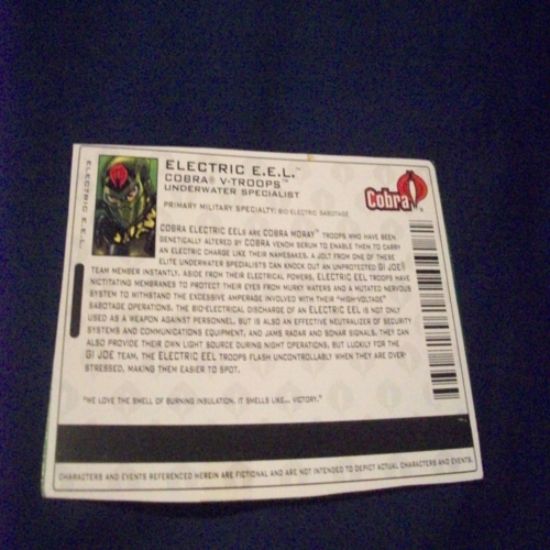 Picture of 2005 electric eel filecard