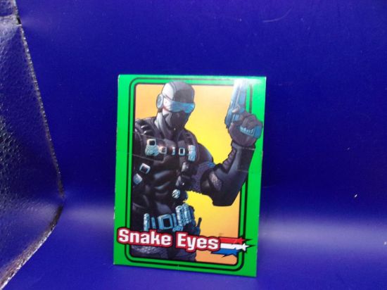Picture of 2005 spytroops snake eyes cardback