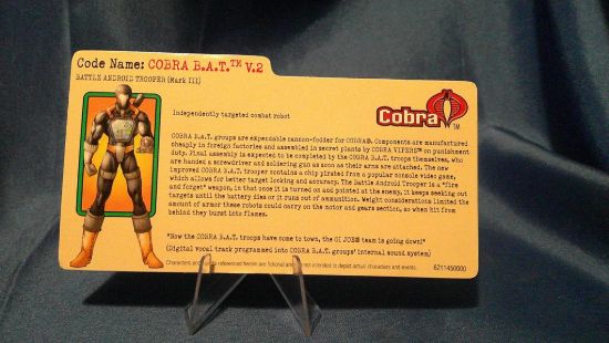 Picture of 2003 bat v.2 fliecard