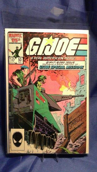 Picture of gi joe arah comic #50 direct
