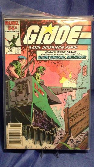 Picture of gi joe arah comic #50 newstand