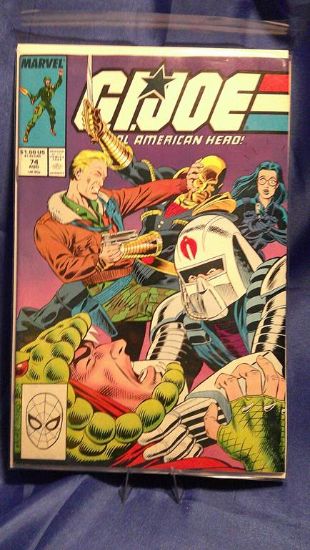 Picture of gi joe arah comic #74 direct