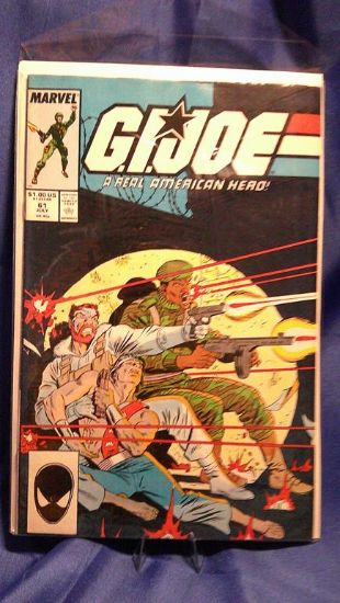 Picture of gi joe arah comic #61 direct