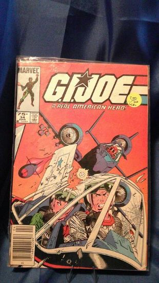Picture of gi joe arah comic #34 newstand