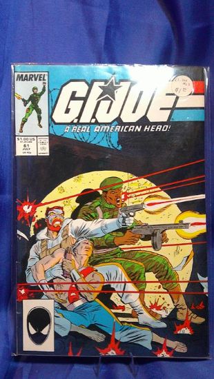 Picture of gi joe arah comic #61 direct