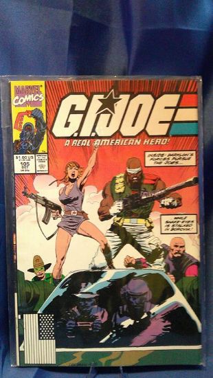 Picture of gi joe arah comic #105 direct