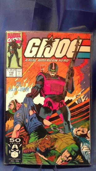 Picture of gi joe arah comic #110 direct