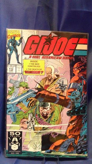 Picture of gi joe arah comic #113 direct