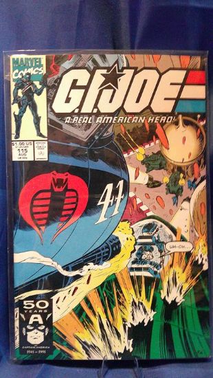 Picture of gi joe arah comic #115 direct
