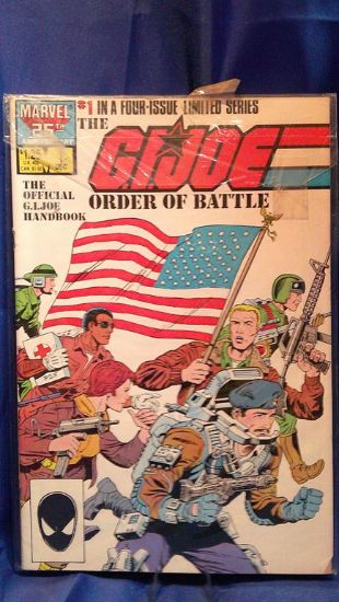 Picture of gi joe arah comic #1 order of battle direct