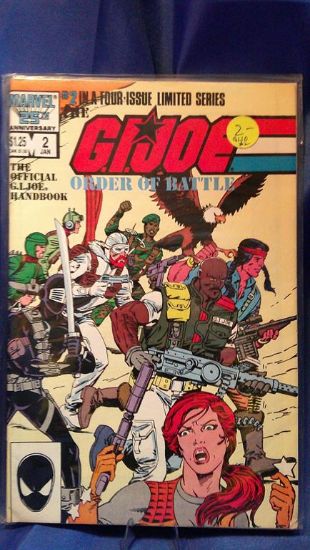 Picture of gi joe arah comic #2 order of battle direct