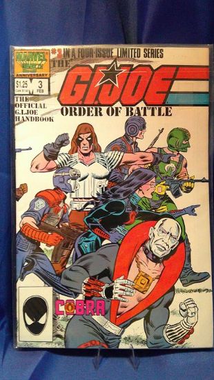 Picture of gi joe arah comic #3 order of battle direct