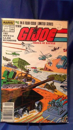 Picture of gi joe arah comic #4 order of battle newstand