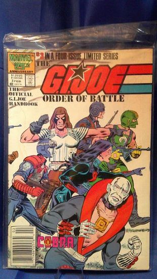 Picture of gi joe arah comic #3 order of battle newstand