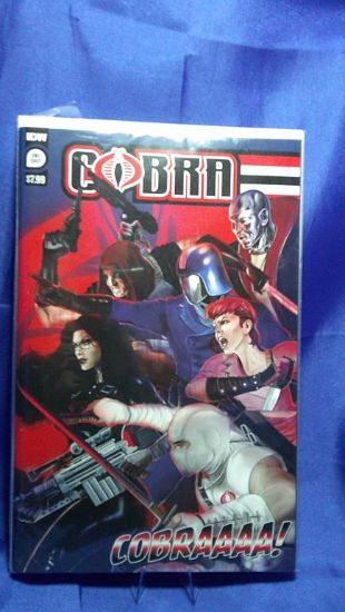 Picture of IDW cobra one shot comic