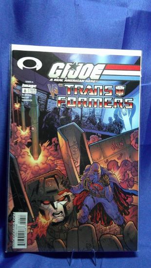 Picture of image gi joe vs transformers #6 cover a