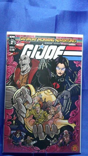 Picture of IDW gi joe a real american hero saturday morning adventures #2 cover B