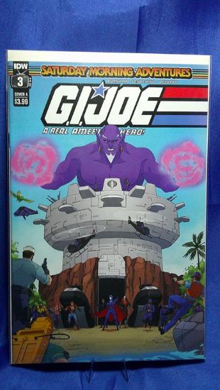 Picture of IDW gi joe a real american hero saturday morning adventures #3 cover a