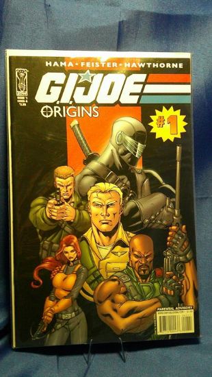 Picture of IDW Gijoe orgins #1 cover a