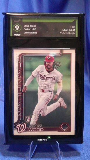 Picture of 2025 topps series 1 james wood rookie degree 9