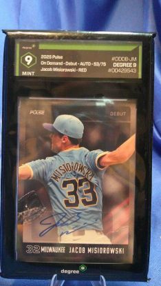 Picture of 2025 pulse on demand debut jacob misiorowski degree 9