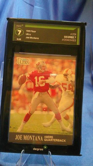 Picture of 1991 fleer ultra joe montana degree 7