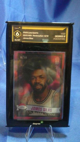 Picture of 2025 lana sports aba redemption 08/10 james silas degree 6