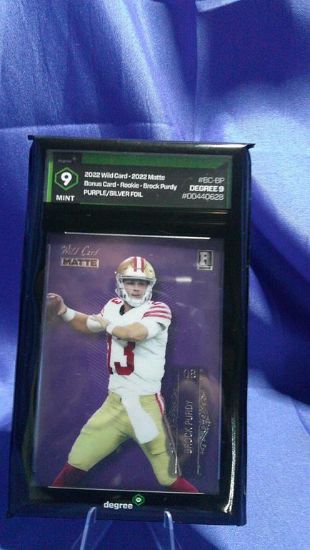 Picture of 2022 wildcard brock prudy rc #bc-bp degree 9