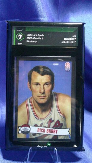 Picture of 2025 lana sports rick barry #6 aba volume 2 degree 7