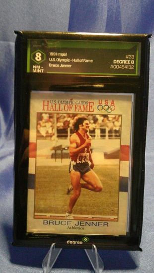 Picture of 1991 impel bruce jenner #33 degree 8