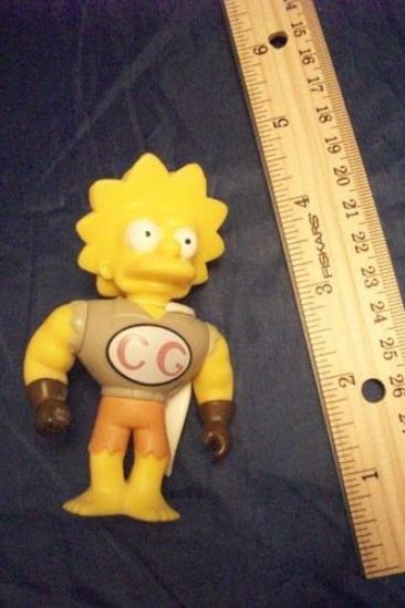 Picture of 2003 the simpsons clober girl lisa figure