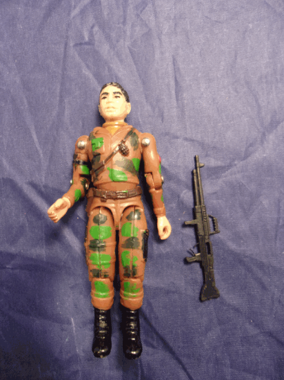 Picture of 1987 commando ranger bazooka bob incomplete