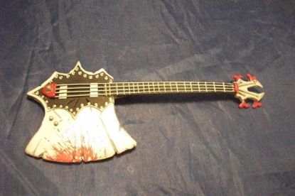 Picture of 1997 kiss macfarlane gene simmons guitar