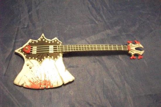 Picture of 1997 kiss macfarlane gene simmons guitar