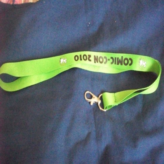 Picture of 2010 snoopy green lanyard