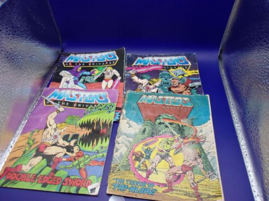 Picture of 1982 motu mini comic lot