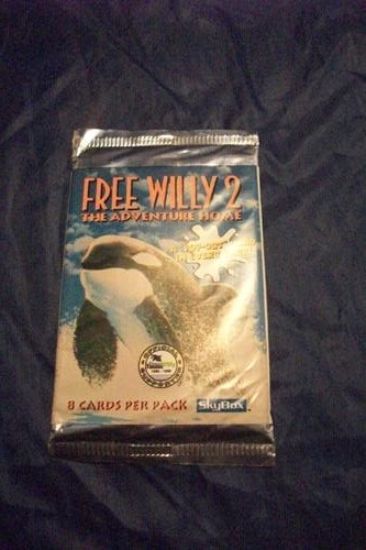 Picture of 1995 skybox free willy 2 trading cards pack
