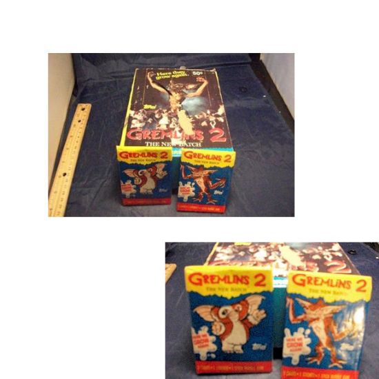 Picture of 1990 topps grimlins 2 trading cards pack