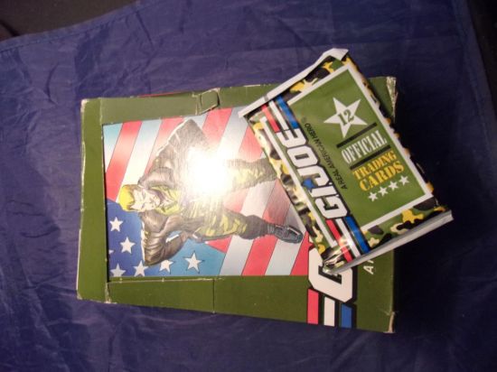 Picture of 1991 impel gi joe trading card pack
