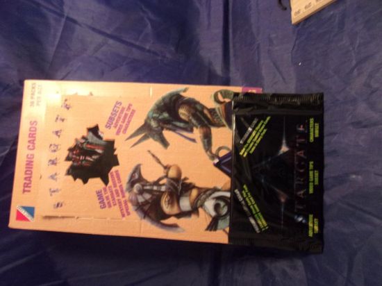 Picture of 1994 stargate trading card pack