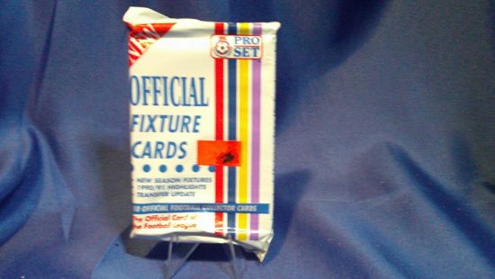 Picture of 1990 91 pro set soccer (football) pack