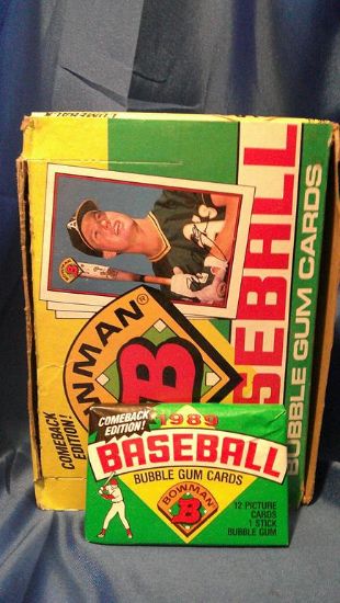 Picture of 1989 bowman MLB pack new