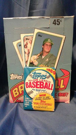 Picture of 1989 topps MLB pack new