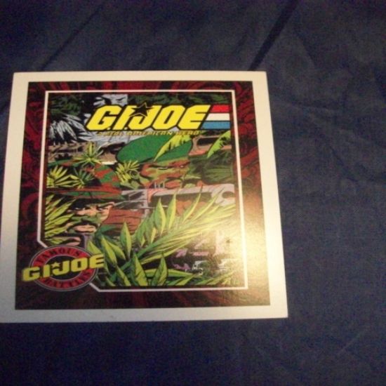 Picture of 1991 impel gi joe card #171 raid into sierra card