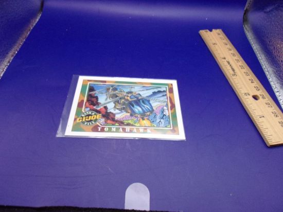 Picture of 1991 impel gi joe card #10 tomahawk